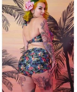 Collectif X Playful Promises Jungle Bikini Briefs Multi New In