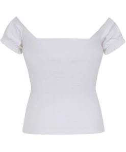 New In Collectif Sasha T-Shirt White