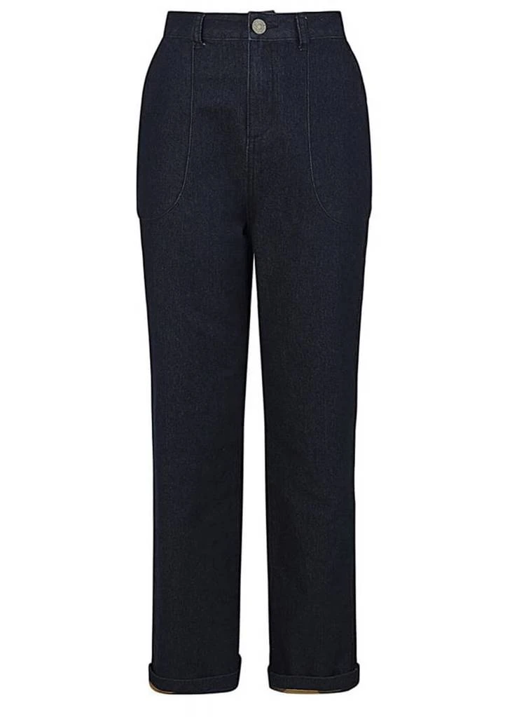 Collectif Genevive 50's Jeans Navyblue