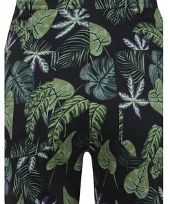 Collectif Maddie Black Forest 50's Trousers Black New In