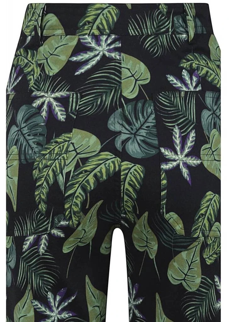 Collectif Maddie Black Forest 50's Trousers Black New In