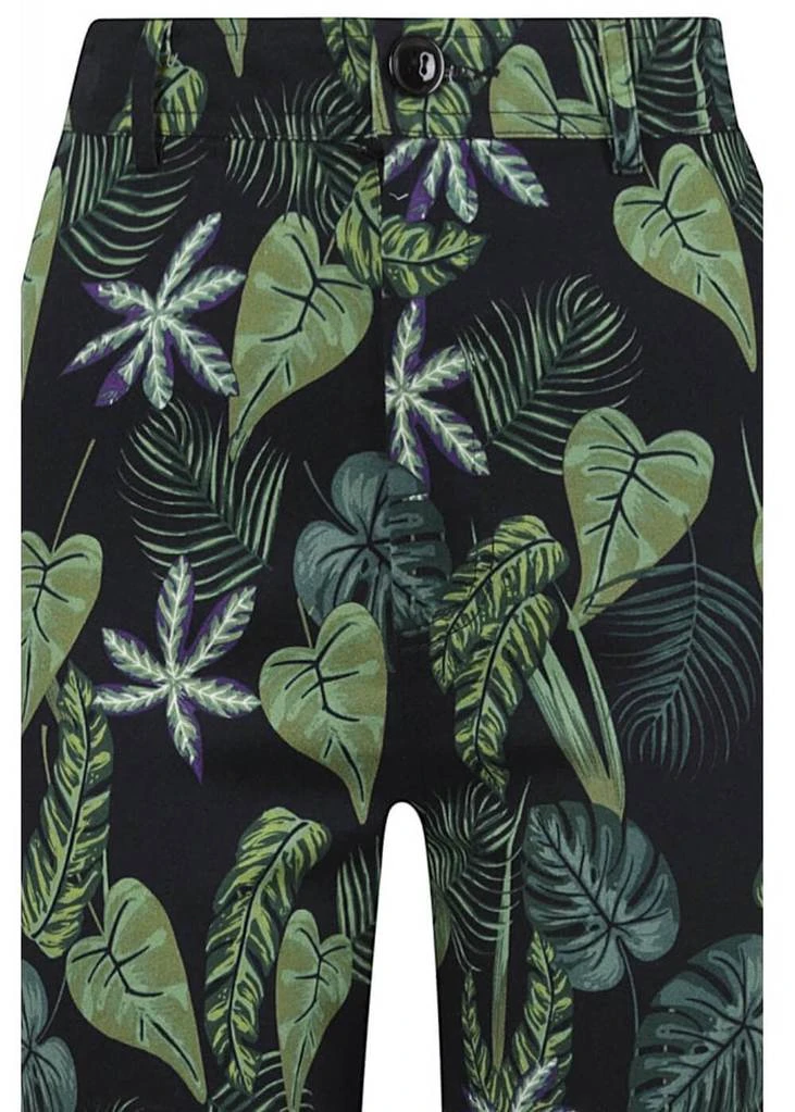 Collectif Maddie Black Forest 50's Trousers Black New In