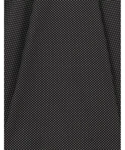 Collectif Clair Mini Polkadot 50's Swing Skirt Black White