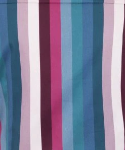 New In Collectif Matilde Paradise Stripe 50's Swing Skirt Multi