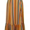 Collectif Katrina Sahara Stripe 60's Skirt Multi New In
