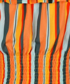 Collectif Bebe Sahara Stripe 60's Top Multi