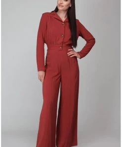 New In Collectif Victoria 40's Jacket Brown