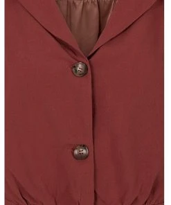 New In Collectif Victoria 40's Jacket Brown