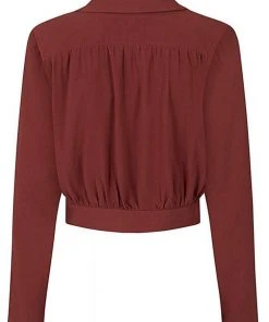 New In Collectif Victoria 40's Jacket Brown