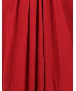 Collectif Korrina 50's Swing Trenchcoat Red New In