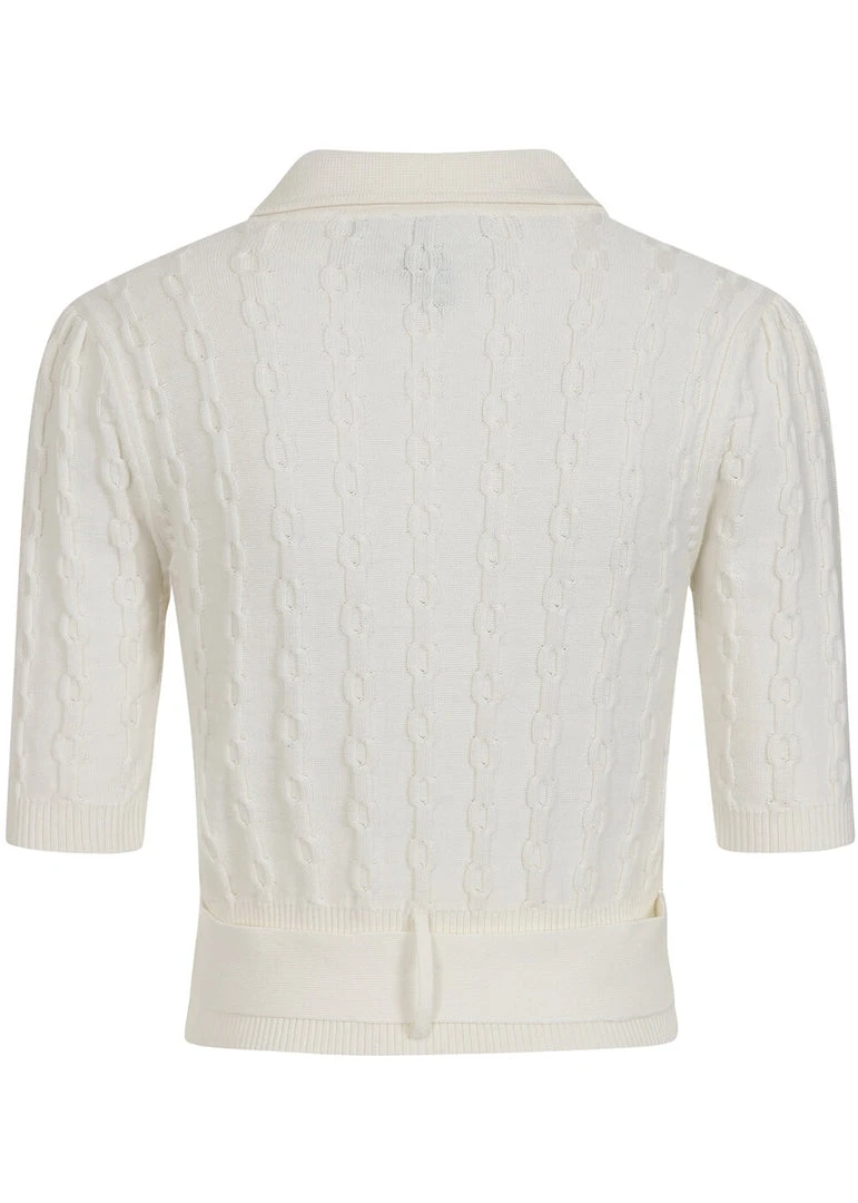 Collectif Juniper 40's Cardigan Ivory New In