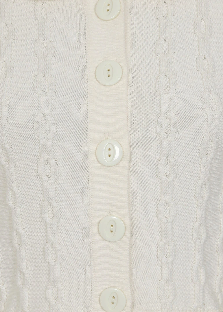 Collectif Juniper 40's Cardigan Ivory New In