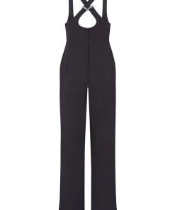 Collectif Cherie 40's Suspender Trousers Navy New In