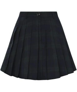 New In Collectif Daria Blackwatch 60's Mini Skirt Multi