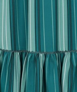 Collectif Katherine Mint Humbug 50's Swing Skirt Green New In