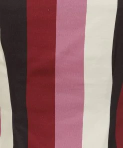 New In Collectif Dolores Bubble Gum Stripe 50's Top Multi Colour