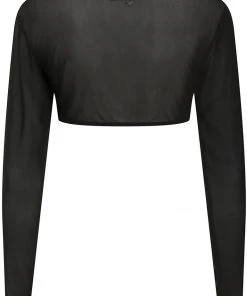 Collectif Marie Mesh 50's Bolero Black New In