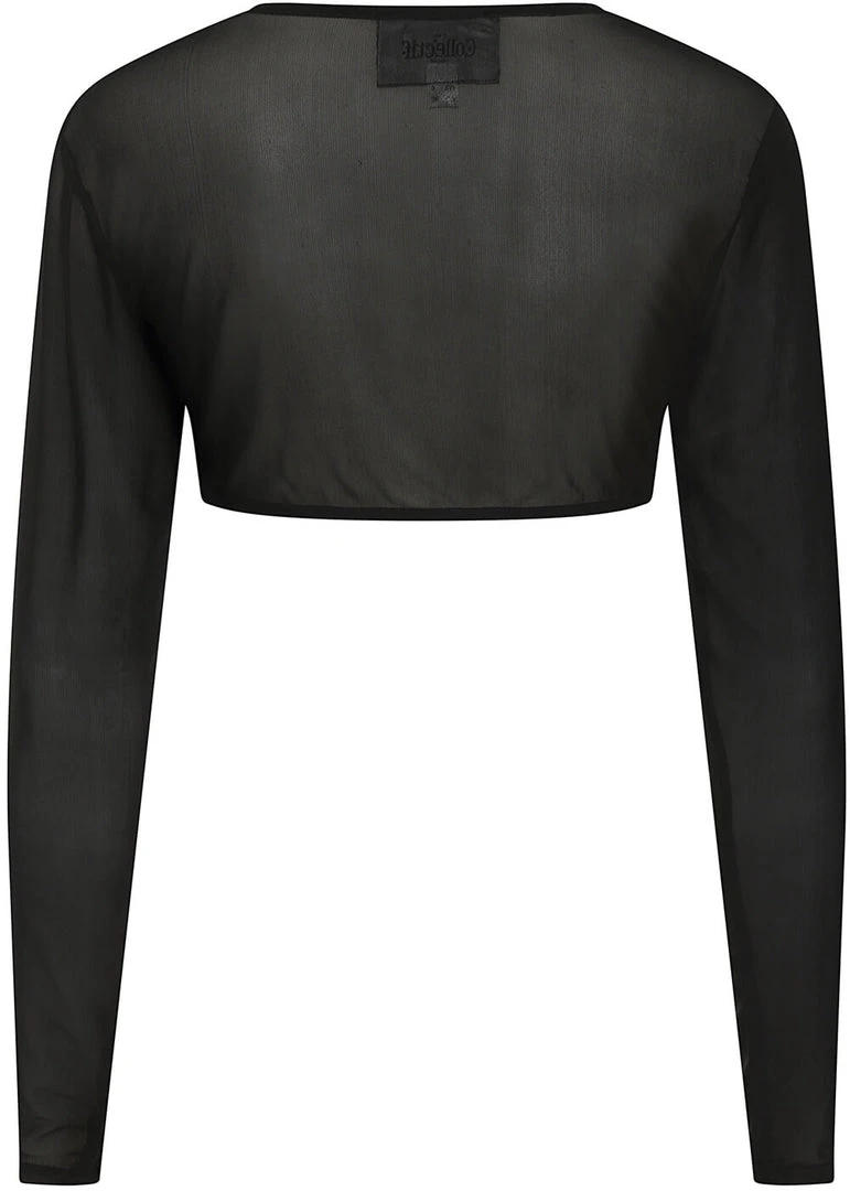 Collectif Marie Mesh 50's Bolero Black New In