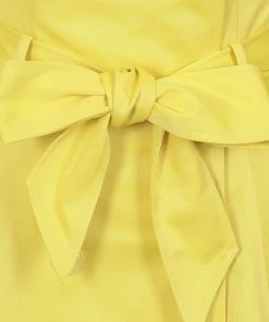 Collectif Korrina 50's Trenchcoat Yellow