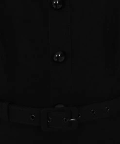 Collectif Morina 80's Pencil Dress Black