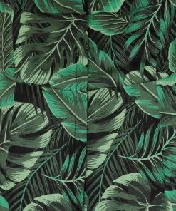 New In Collectif Kiana Tropics 50's Pencil Dress Green