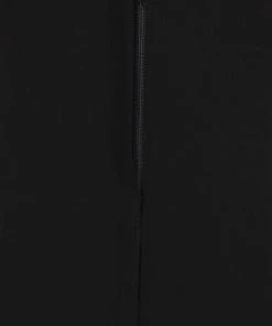 Collectif Wednesday Moon Flock Mesh 50's Pencil Dress Black New In