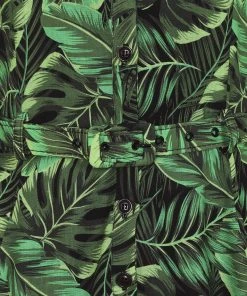 Collectif Caterina Tropics 50's Swing Dress Green New In