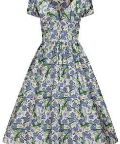 Collectif Demira Dreamy Floral 50's Swing Dress Multi