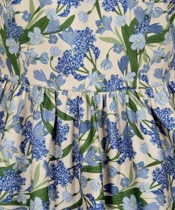 Collectif Demira Dreamy Floral 50's Swing Dress Multi