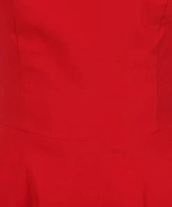 Collectif Ridly 50's Swing Dress Red