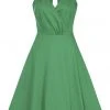 Collectif Hadley 50's Swing Dress Green New In