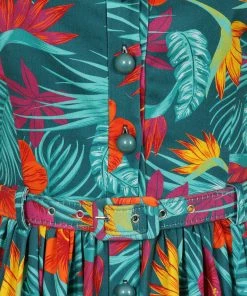 Collectif Jemima Tropico 50's Swing Dress Multi
