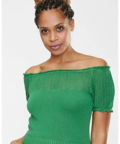 Collectif Paula 50's Top Green New In