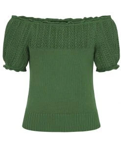 Collectif Paula 50's Top Green New In