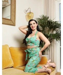 Collectif Adriana Motel Top Blue New In