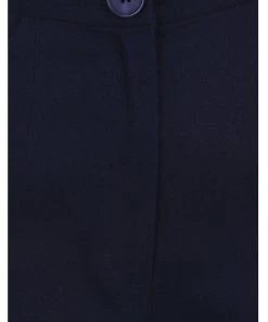 New In Collectif Glinda 40's Trousers With Braces Navy