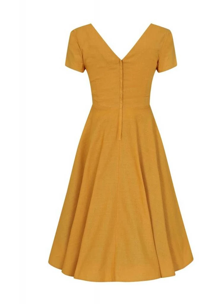 Collectif Maria 50's Swing Dress Mustard