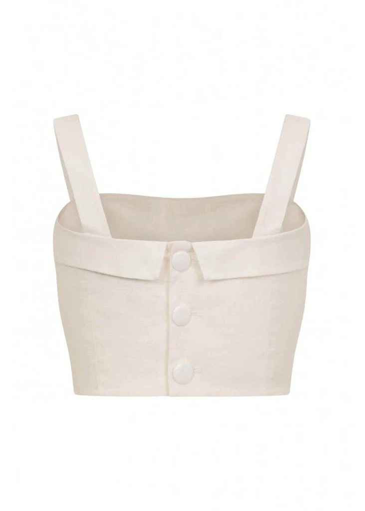 Collectif Giorgia Top White New In