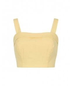 Collectif Giorgia Top Yellow New In