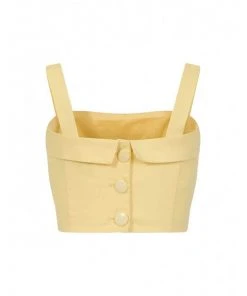 Collectif Giorgia Top Yellow New In