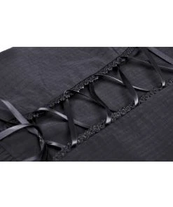 Dark In Love Dreadful 40's Blouse Black New In