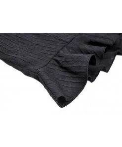 Dark In Love Dreadful 40's Blouse Black New In