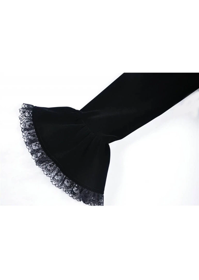 Dark In Love Crimson Peak Velvet Jacket Black New In