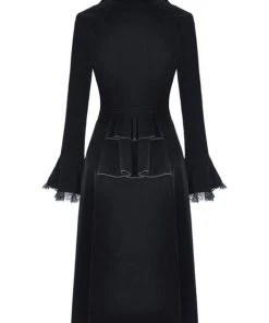 Dark In Love Crimson Peak Velvet Jacket Black New In