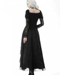 Dark In Love Symphony Lace Top Black New In