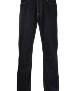 Dickies Mens Michigan Regular Fit Denim Jeans Rinsed New In