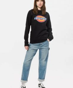 New In Dickies Dames Pittsburgh Sweater Black