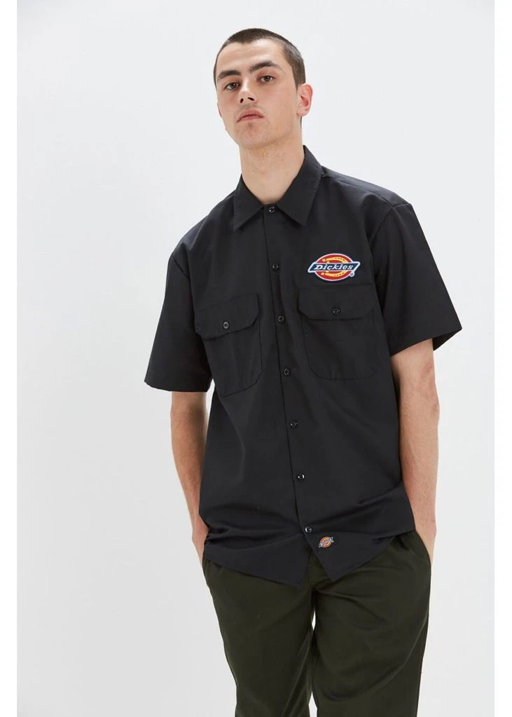 Dickies Mens Clintondale Shirt Black