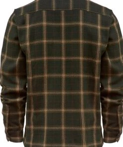 New In Dickies Mens Kuttawa Shirt Olive Green