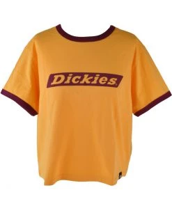 Dickies Ladies Hellier T-Shirt Amber New In